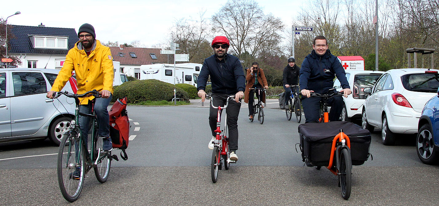 Verkehrspolitische Radtour im Frankfurter Nordend