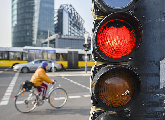 Radfahren in der Stadt
